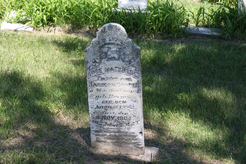 Rose Mathielde COOPER Grave Photo
