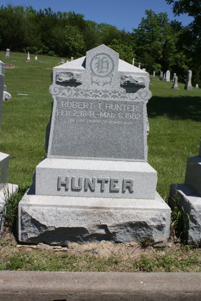 Robert T. HUNTER Grave Photo