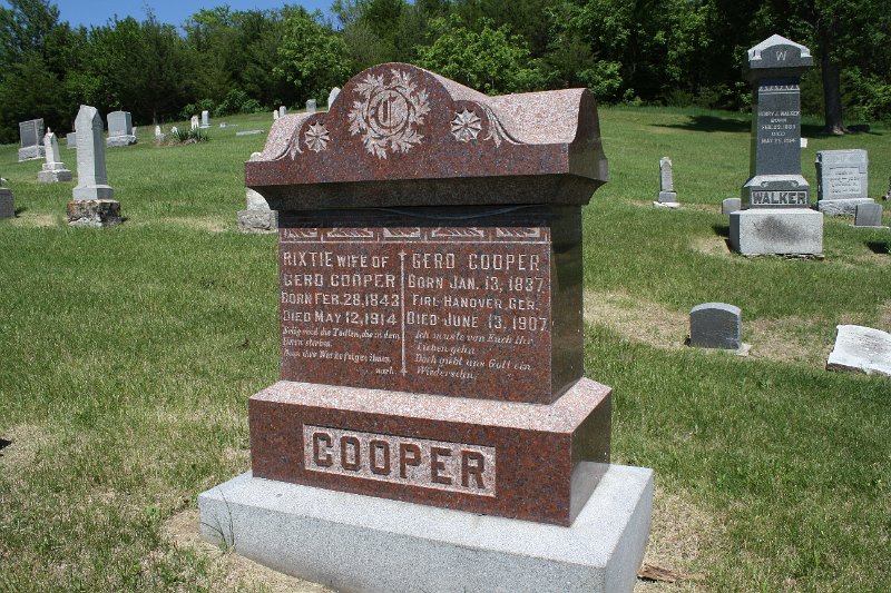 Gerd COOPER Grave Photo