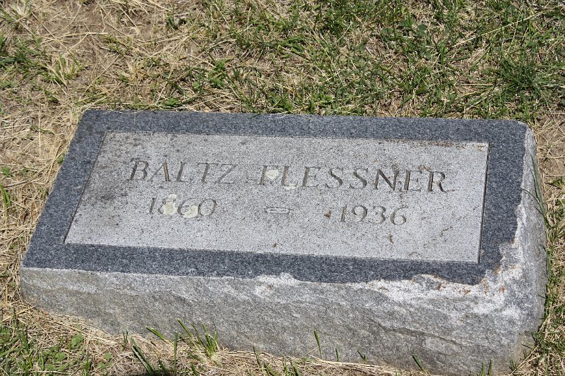 Baltz FLESSNER Grave Photo
