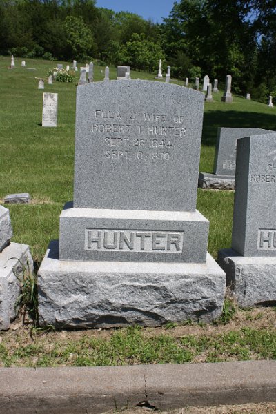 Ella J. HUNTER Grave Photo