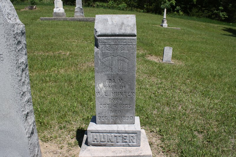 Ida V. HUNTER Grave Photo