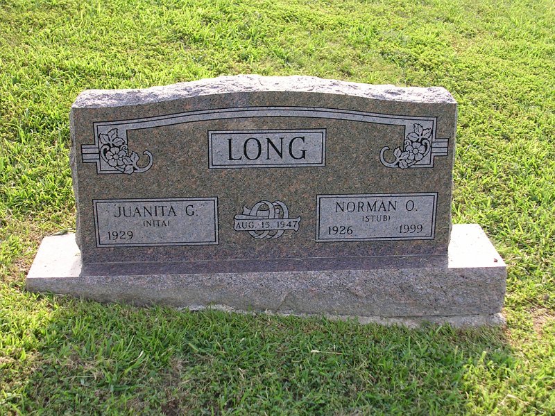 Norman O. Stub LONG Grave Photo