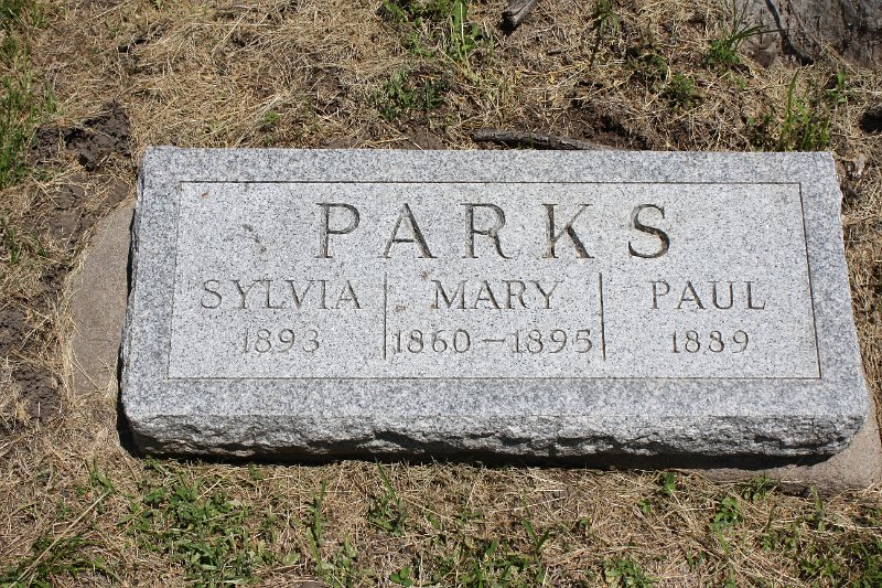 Sylvia PARKS Grave Photo