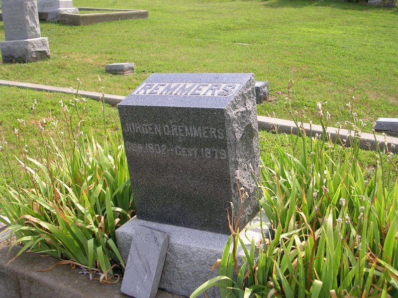 Jurgen O. REMMERS Grave Photo